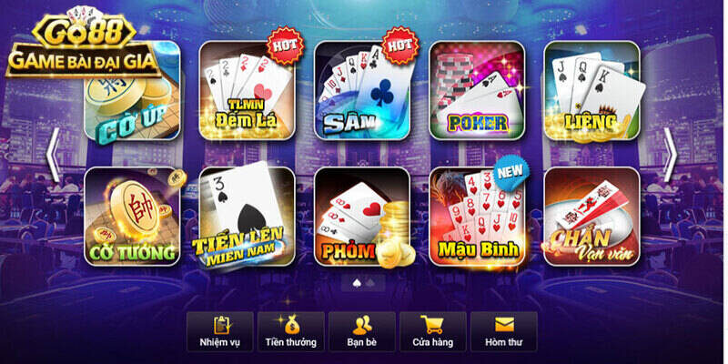 Ưu điểm nổi bật giúp game bài Go88 thu hút nhiều hội viên tham gia