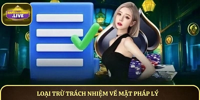 Loại trừ trách nhiệm về mặt pháp lý